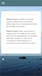 Mobile Screenshot of kleverinvest-pe.net