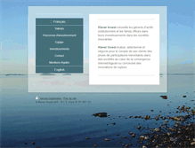 Tablet Screenshot of kleverinvest-pe.net